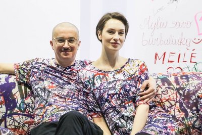Aleksandras Pogrebnojus ir Monika Račiūnaitė