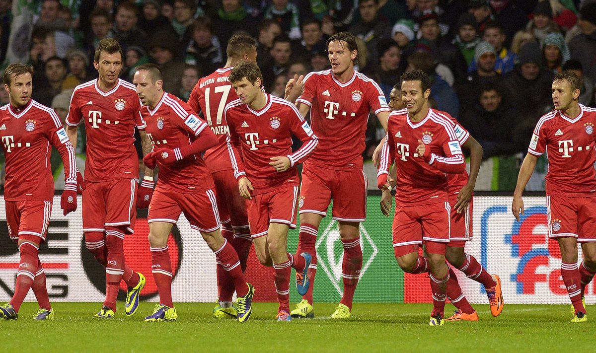 Miuncheno “Bayern“ ir toliau galingai rungtyniauja nacionaliniame čempionate