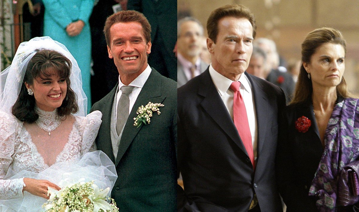 Arnoldas Schwarzeneggeris ir Maria Shriver 
