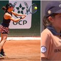 Kamuoliukų mergaitę pravirkdžiusi japonė – pašalinta iš „Roland Garros“