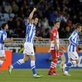 „Real Sociedad“ klubas Ispanijoje susigrąžino ketvirtą vietą