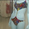 Londone parduodamas tūkstančiais kristalų išpuoštas bikinis