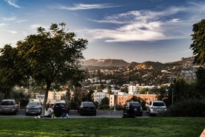 Didžiąją Los Andželo dalį sudaro individualių namų rajonai, kuriuos skrodžia dideli bulvarai ir vienakrypčiai šešių ar net aštuonių juostų greitkeliai