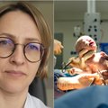Gydytoja cezario pjūvio operacijų reikalaujančioms moterims: jos galvoja tik apie save, ne apie kūdikį