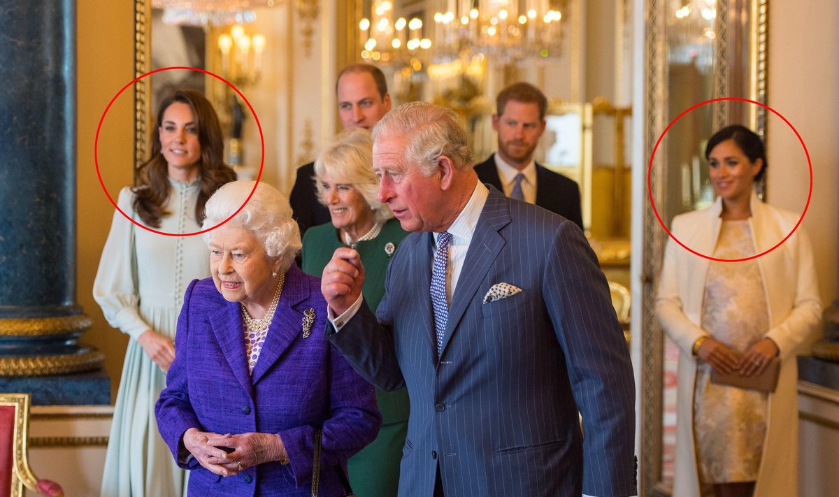 Karališkoji šeima, Kate Middleton ir Meghan Markle konfliktas 