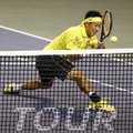 Teniso turnyro Tokijuje nugalėtojo titulą ginantis japonas pateko į ketvirtfinalį