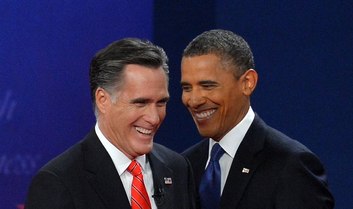 Mittas Romney ir Barackas Obama