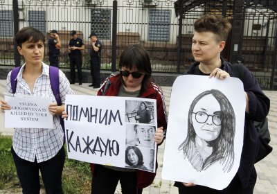 Protestas Rusijoje po Jelenos Grigorjevos nužudymo