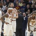 NBA naktis: eilinė Daviso trauma ir beviltiškas „Cavaliers“ pasirodymas Minesotoje