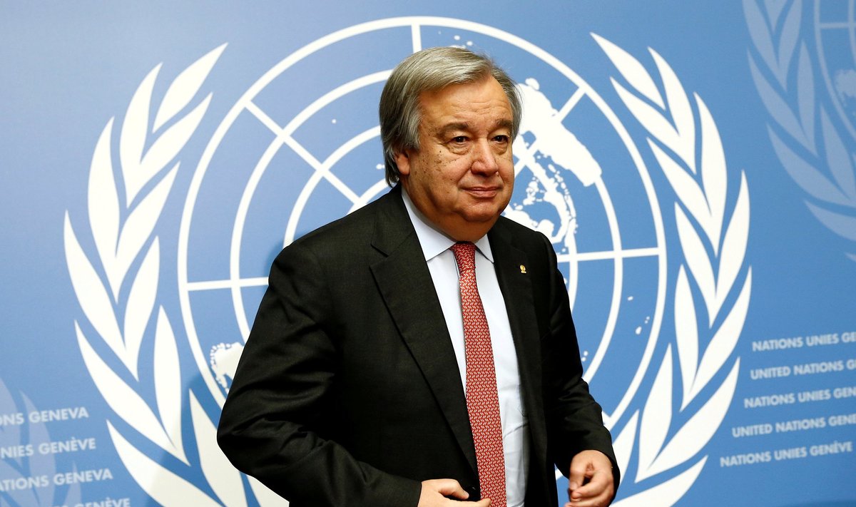 Antonio Guterresas, UN Secretary General