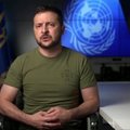 Volodymyras Zelenskis JTO reikalavo nubausti Rusiją