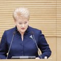 D. Grybauskaitė: atsakingas verslas padeda kurti saugesnę Lietuvą