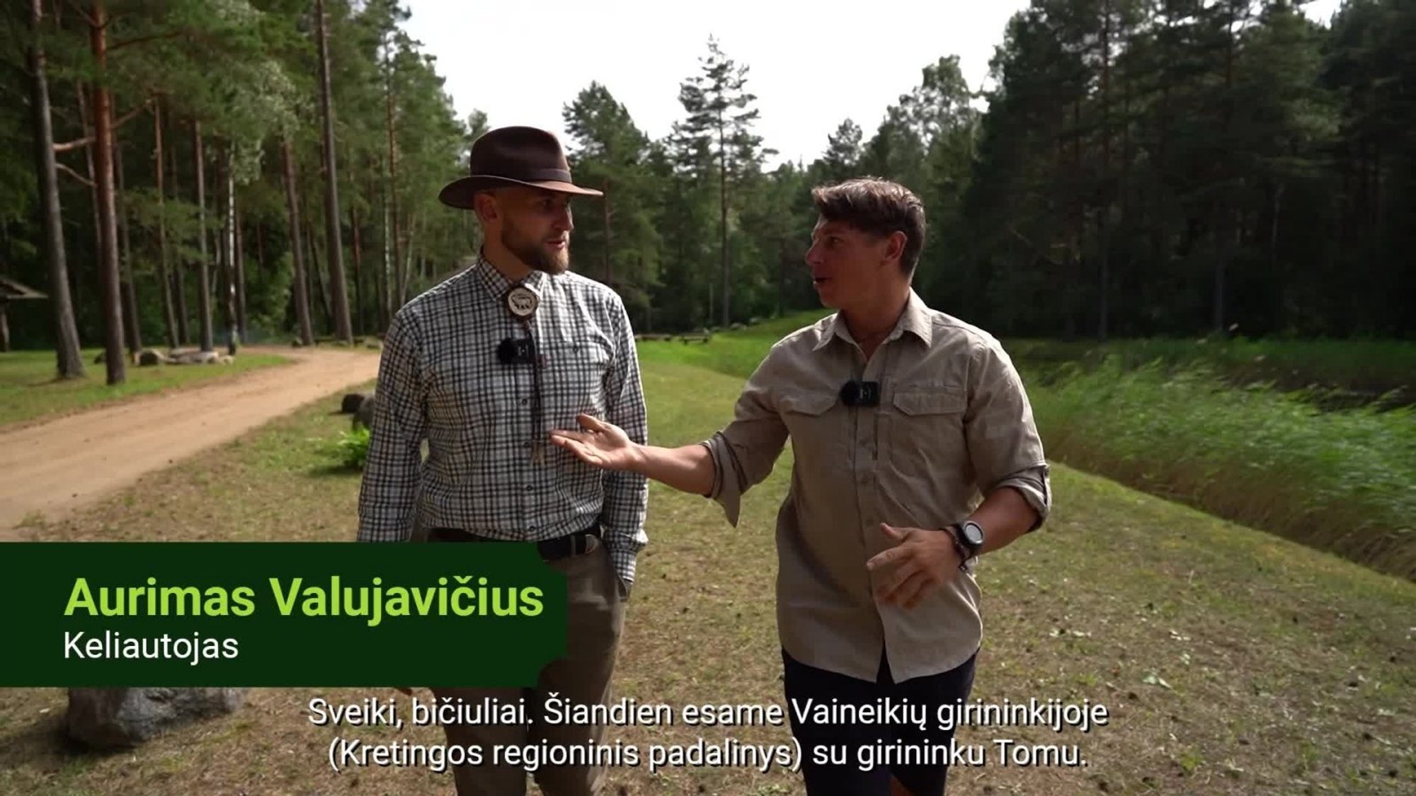 Keliautojas Aurimas Valujavičius su išskirtine profesija susipažino iš