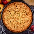 Genialumas slypi paprastume: rudeninis obuolių pyragas vos 4-ių ingredientų