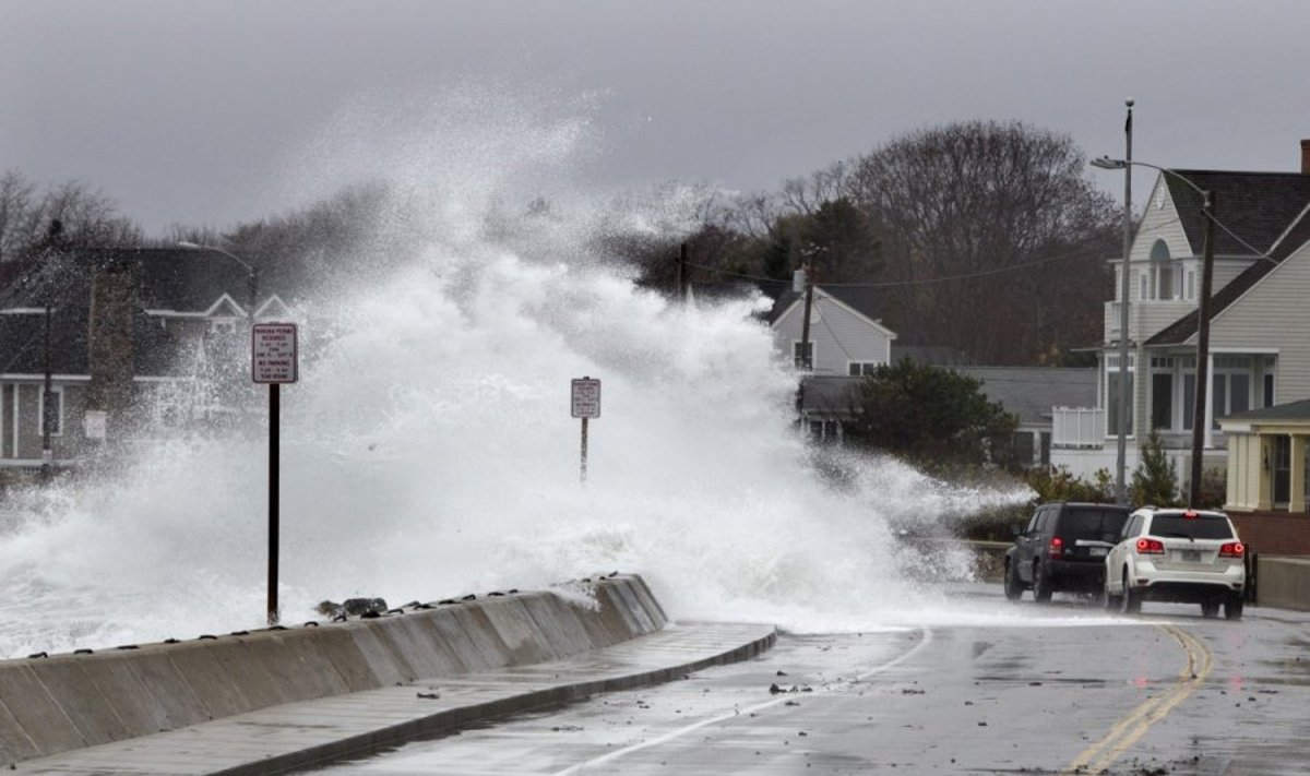 Uraganas „Sandy“ Atlantik Sityje
