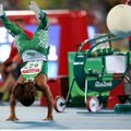 Pasaulio rekordą pagerinusi Nigerijos parolimpietė pakerėjo ir triumfo šokiu