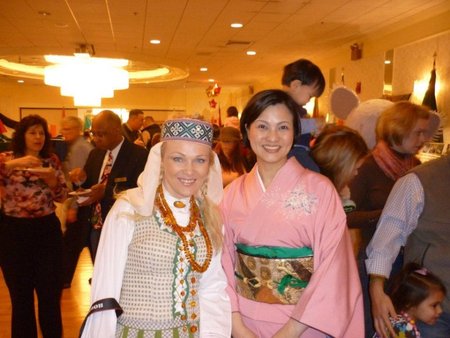 Barbora su japone, taip pat karininko žmona