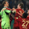 „Bayern“ po baudinių serijos iškopė į Vokietijos taurės turnyro finalą