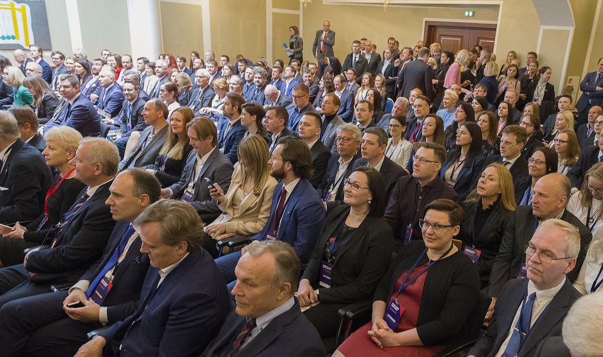 A very large audience at annual Norwegian Lithuanian Business Forum in Vilnius  Photo © Ludo Segers @ The Lithuania Tribune