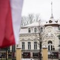 Incidentas Vilniuje: į Baltarusijos Respublikos ambasados teritoriją primėtyta bulvių