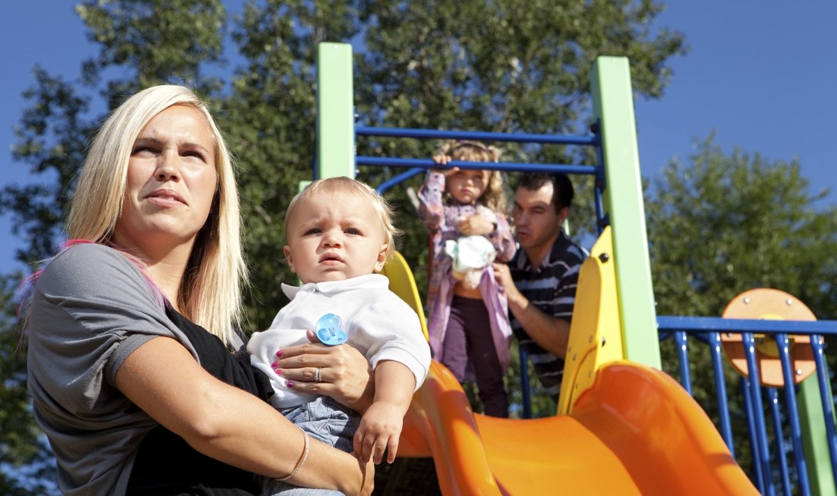 Trečiuoju daugiavaikių šeimų tipu autorė vadina „pašalpinius“.