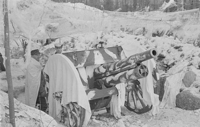 Suomių artilerija Žiemos kare