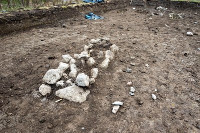 Archeologai Švedijoje atkasė vikingų kapus. uppdragarkeologi.se nuotr.