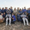 Rusijos ir Prancūzijos astronautai sėkmingai grįžo į žemę