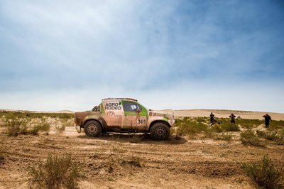 Aštuntasis Dakaro ralio etapas V. Žalos komandos akimis