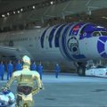 „Boeing“ pristatė filmo „Žvaigždžių karai“ įkvėptą lėktuvą