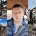 Ukrainą lankantis Danielius Bunkus žmones telkia kilniam tikslui: ten vyksta pragaras, kurį įprastam žmogui sunku pakelti