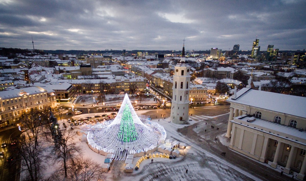 Vilnius' Christmas tree