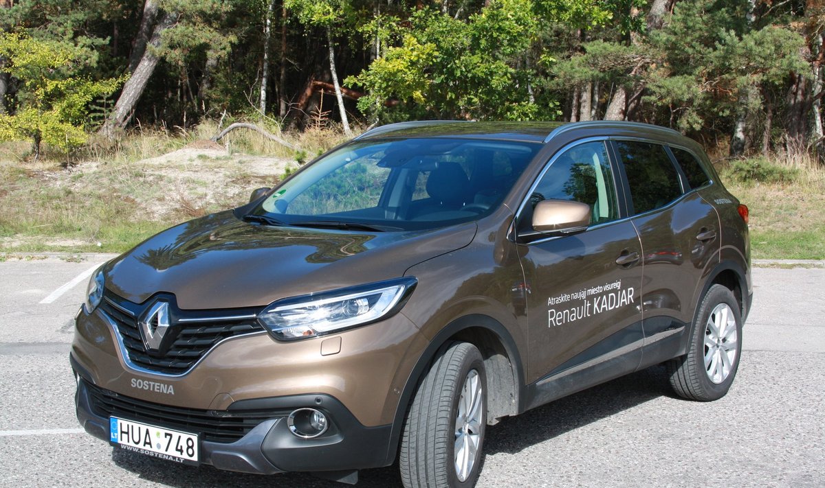 Testuotas "Renault Kadjar"