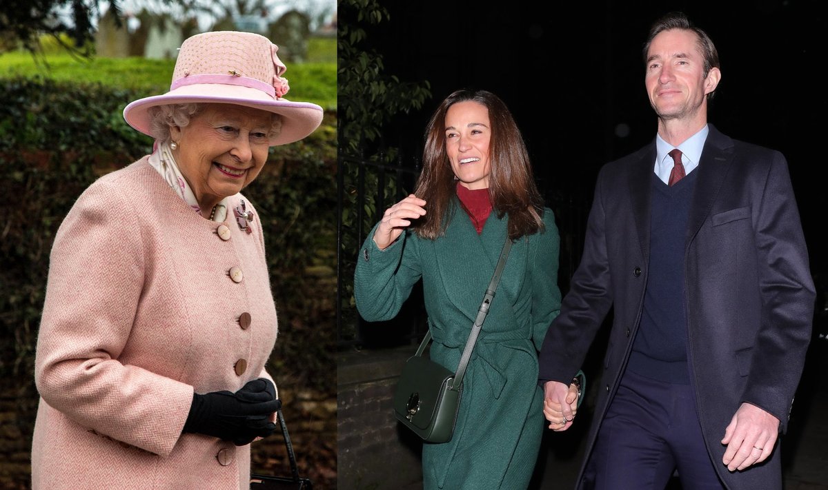 Karalienė Elizabeth II, Pippa Middleton su vyru