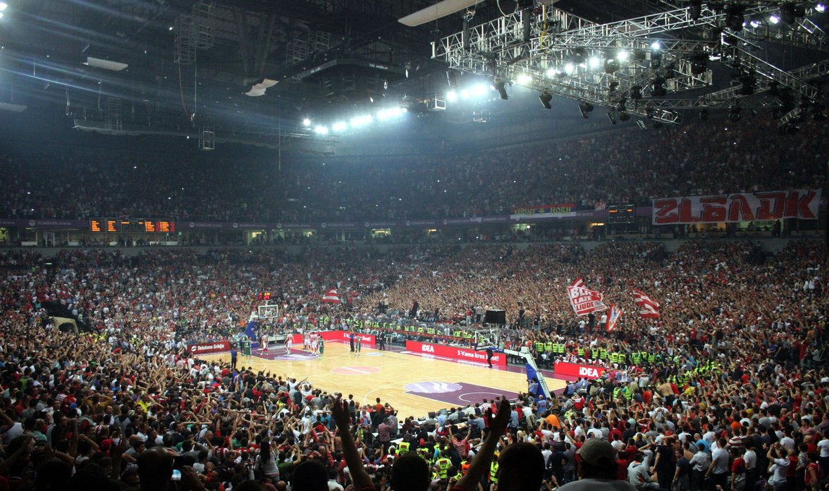 Belgrado "Crvena zvezda" arena