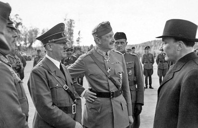 A. Hitleris ir G. Mannerheimas