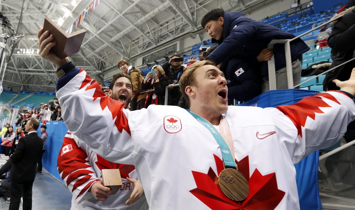 Kanados ledo ritulininkai iškovojo bronzos medalius