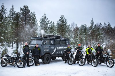 Karolis Mieliauskas Laplandijoje ruošė motociklininkus naujam iššūkiui