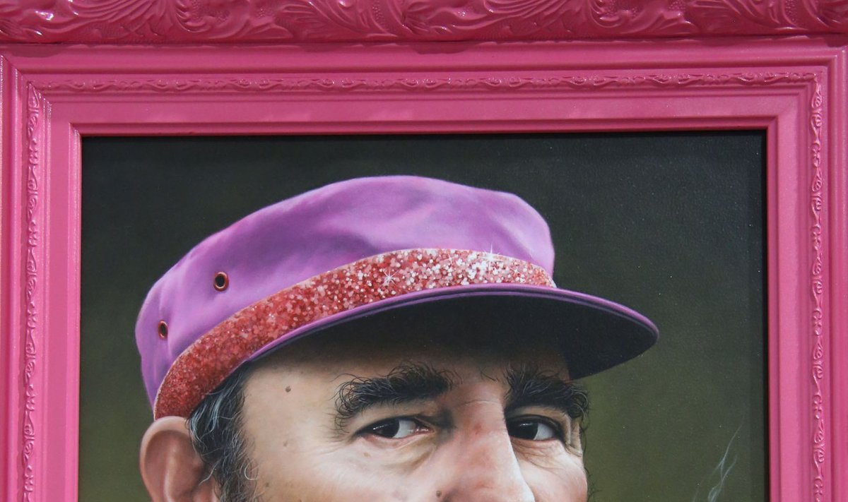 "Rožinis" Fidelis Castro. Meno kūrinys.