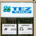 Pirmąjį pusmetį „Tez Tour“ pajamos augo iki 16,53 mln. eurų