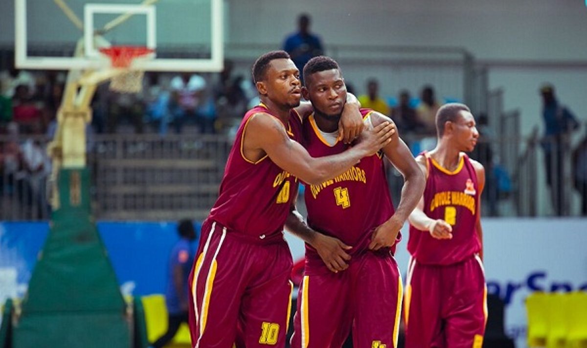 Nigerijos klubo "Oluyole Warriors" krepšininkai (basketballwithinborders.com nuotr.)