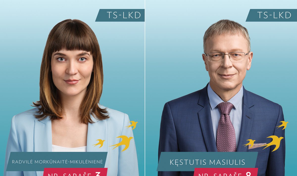 Radvilė Morkūnaitė-Mikulėnienė ir Kęstutis Masiulis