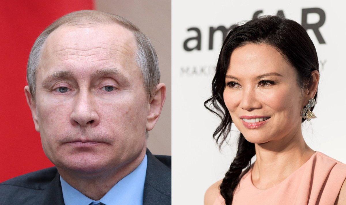Vladimiras Putinas ir Wendi Deng