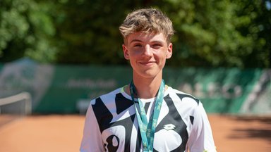 Lietuvos teniso čempiono titulas – nepralaimėjus nė geimo