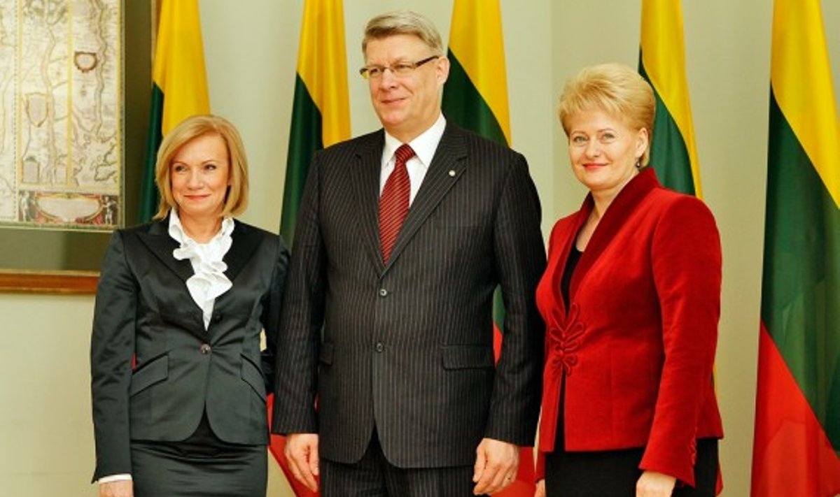 Lilita Zatlere, Valdis Zatlers ir Dalia Grybauskaitė