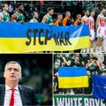 Serbų treneris gėdijosi kontroversiško gesto Kaune: tikiuosi, taika ateis greitai
