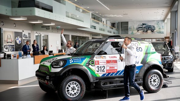 Žala pristatė naują komandos bolidą: Dakare bus vienintelis lietuvis tokiu automobiliu