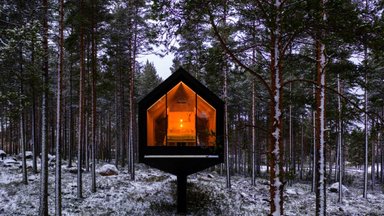 Išskirtinio dizaino ir architektūros namai užkariauja pasaulį: šiuolaikinis komfortas miško viduryje