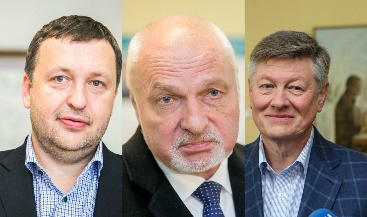 Antanas Guoga, Valentinas Mazuronis, Artūras Paulauskas