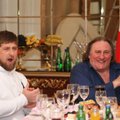 R.Kadyrovas aktorių G.Depardieu priėmė vilkėdamas treningus